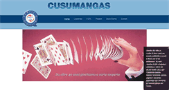 Desktop Screenshot of cusumangas.com